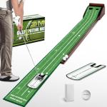 Portable Indoor Golf Putting Mat with Practice Ball
