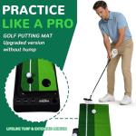 Fitvids Automatic Ball Return Golf Putting Mat