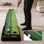 Fitvids Automatic Ball Return Golf Putting Mat