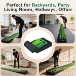 Fitvids Automatic Ball Return Golf Putting Mat