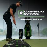 Portable Indoor Golf Putting Green Mat, 10ft