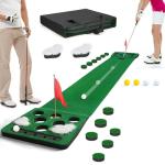KEMLDIVS Indoor Golf Putting Game Set with Accessories
