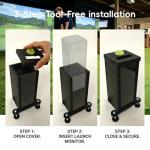 Adjustable Protective Case for Square Golf Monitor