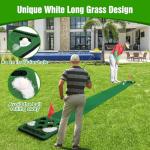 KEMLDIVS Indoor Golf Putting Game Set with Accessories