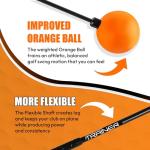 Orange Whip 47" Golf Swing Trainer Aid