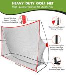 10x7ft Heavy Duty Portable Golf Practice Net