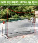 10x7ft Heavy Duty Portable Golf Practice Net