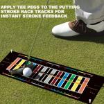 Silipull Indoor Golf Putting Mat 30 x 8.27 Inch