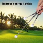 Lyreh Portable Golf Swing Training Aid and Grip