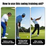 Lyreh Portable Golf Swing Training Aid and Grip