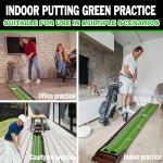 Dachenus Indoor Putting Green with Automatic Ball Return