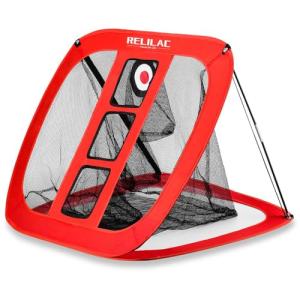Relilac Pop-Up Golf Chipping Net for Practice