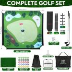 Sticky Golf Chipping Game Set with 25 Sticky Balls