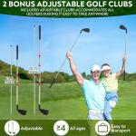 Sticky Golf Chipping Game Set with 25 Sticky Balls