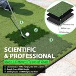 GAIARENA Tri-Turf Golf Hitting Practice Mat
