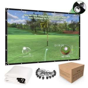 Golf Simulator Impact Screen for Indoor Training
