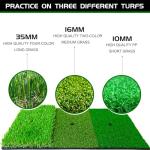 Golf Putting Mat with Hitting Net and Balls