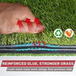 SAPLIZE 2-in-1 Foldable Golf Practice Hitting Mat