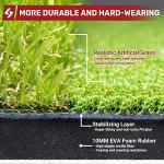 SAPLIZE 2-in-1 Foldable Golf Practice Hitting Mat