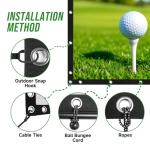 Golf Simulator Impact Screen for Indoor Training