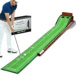 Loowoko Indoor Putting Green with Ball Return