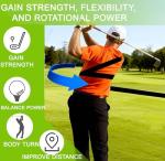 Golf Swing Rotation Trainer for Better Club Control
