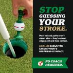 Line Lion Putting Trainer - Portable Golf Practice Aid