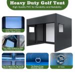 Large Portable Inflatable Golf Simulator Tent