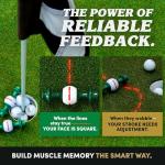 Line Lion Putting Trainer - Portable Golf Practice Aid