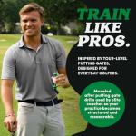 Line Lion Putting Trainer - Portable Golf Practice Aid