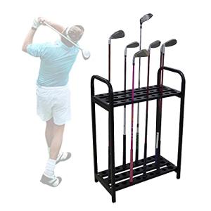 27-Hole Golf Club Display Rack and Organizer