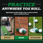 Line Lion Putting Trainer - Portable Golf Practice Aid
