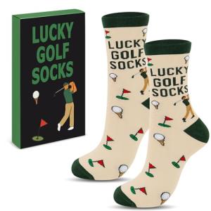 Funny Golf Socks for Men - Size 7-13