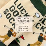 Funny Golf Socks for Men - Size 7-13