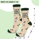 Funny Golf Socks for Men - Size 7-13