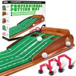 Champkey Indoor Golf Putting Green with 3 Gates