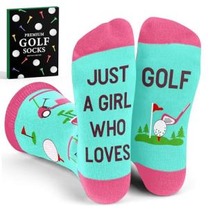 Funny Golf Socks for Women and Teen Girls