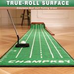 Champkey Indoor Golf Putting Green with 3 Gates