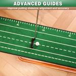 Champkey Indoor Golf Putting Green with 3 Gates