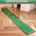 Champkey Indoor Golf Putting Green with 3 Gates