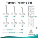 Rubber Golf Mat Tees Set with Storage Bag