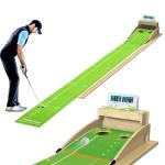 Smart Putting Green Mat with Putt Counter and Training