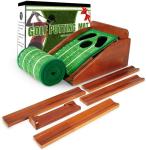 Indoor Golf Putting Mat with Auto Ball Return