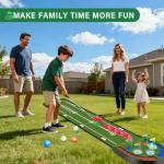 VATOS Golf Putting Mat with LED Balls and Glow Cups