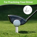 Rubber Golf Tees and Holders Set for Practice