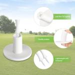 Rubber Golf Tees and Holders Set for Practice