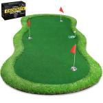 Thickened Realistic Golf Putting Green Mat, 5x10ft