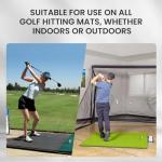 FINGER TEN Golf Rubber Tees 5-Pack for Practice