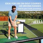 FINGER TEN Golf Rubber Tees 5-Pack for Practice