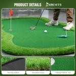 Thickened Realistic Golf Putting Green Mat, 5x10ft
